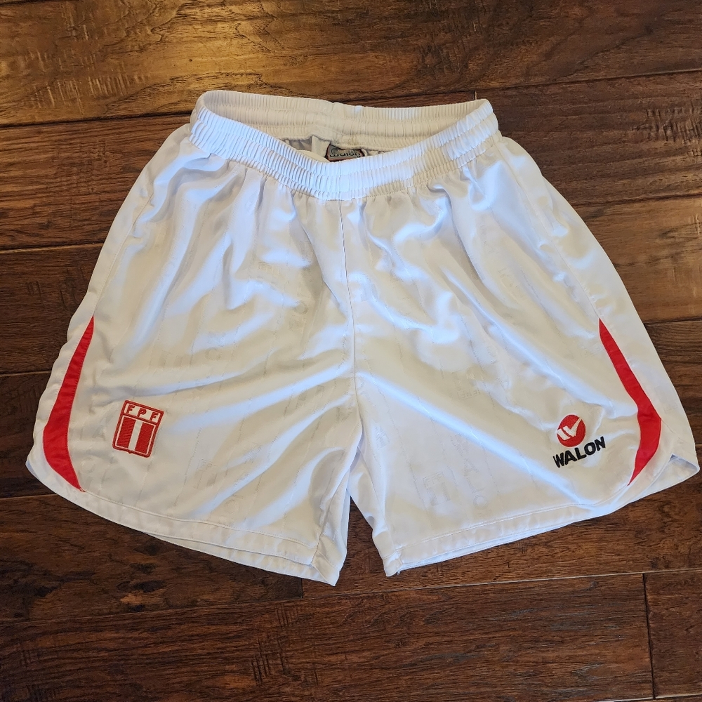 Walon Pervian Soccer Futbol Shorts Adult XL